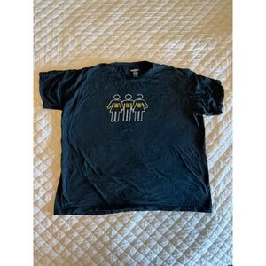 Jose Cuervo 3-Ways Tequila Promo T-Shirt Mens Large Black Cotton Graphic Tee